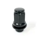 TUERCA 12X1.5 MATT BLACK CON CUELLO Y RONDANA