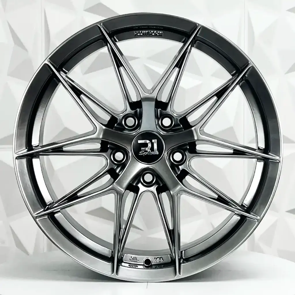 RIN 17X7.5 5-100 R1 SPORT DX249 HYPER BLACK ET35 CB73.1