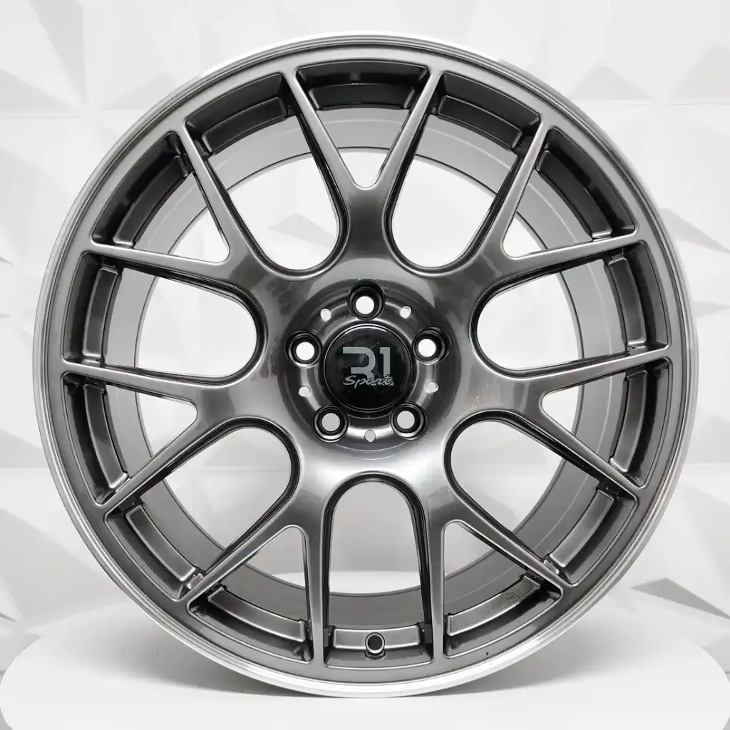 RIN 18X8.5 5-108 R1 SPORT DX006 HYPER BLACK ET38 CB73.1
