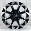 RIN 15X8 6-114.3 R1 SPORT 2030 BLACK MACHINE FACE ET0 CB66.1 