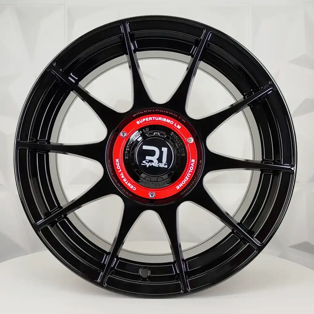 RIN 15X7 4-100/108 R1 SPORT DX674 BLACK  ET30 CB73.1 