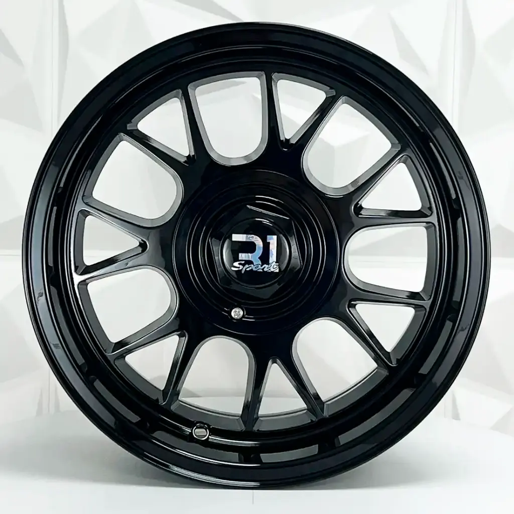 RIN 15X8 4-100/114.3 R1 SPORT T1026 BLACK ET10 CB73.1