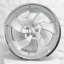 RIN 22X11 5-139.7 R1 SPORT 5211L SILVER MILLING MACHINE LIP ET0 CB87.1